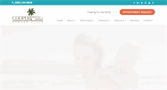 Desktop Screenshot of cooperdentalgroup.com
